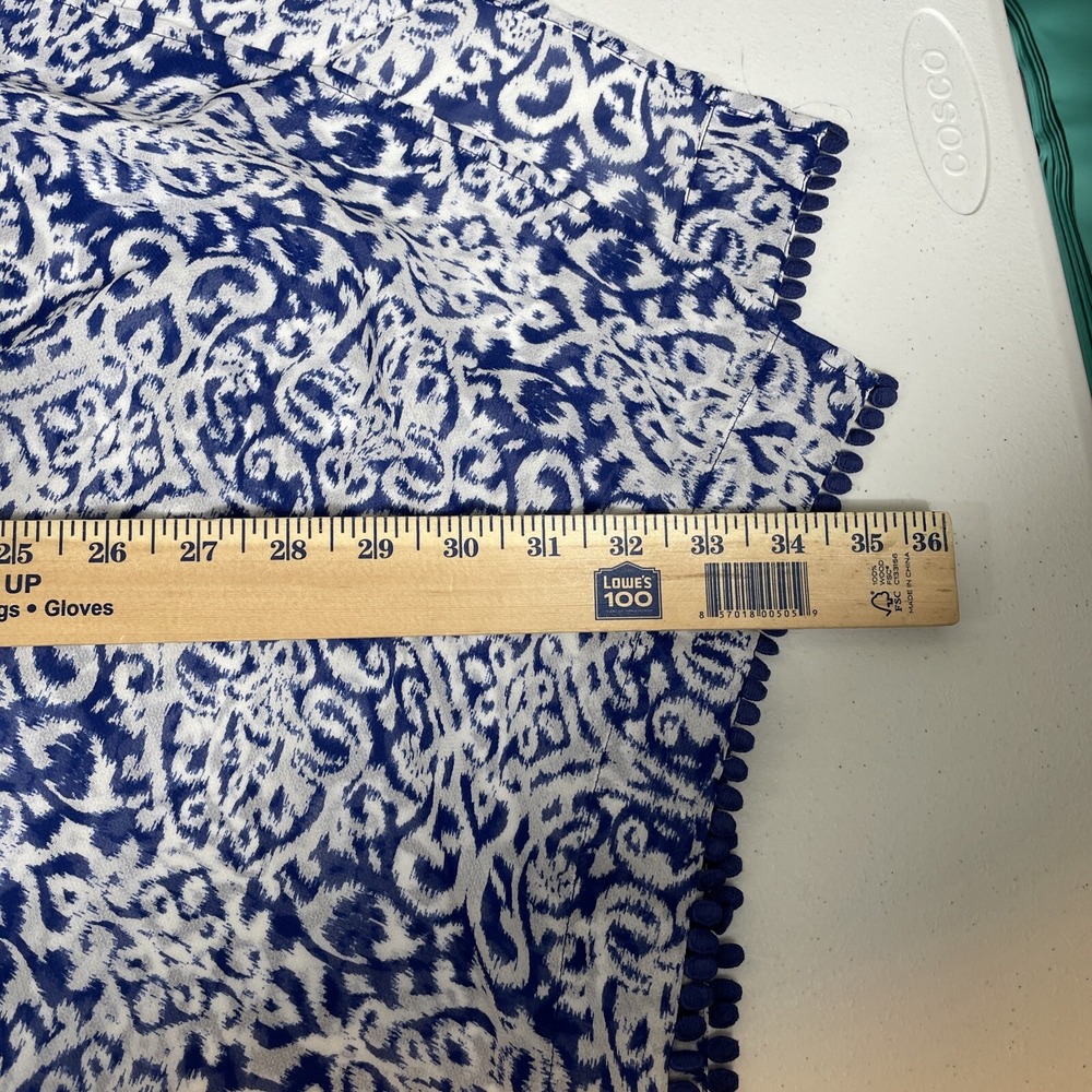 Lands End Pullover Tunic Cover Layer Women's Size Small Beach Pool Blue‎ - Picture 6 of 8